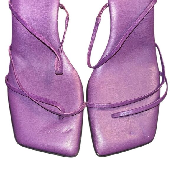 Jeffrey Campbell Purple Strappy Sandals(Size 8) - Picture 7 of 9
